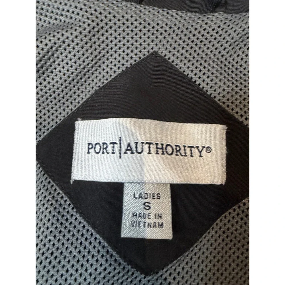 Flawed Port Authority Womens Black Full Zip Lightweight Soft‎ Shell Jacket Small